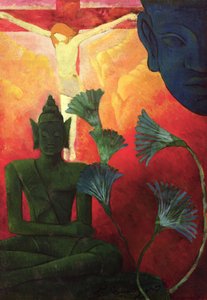 Kristus och Buddha, ca 1890-1892